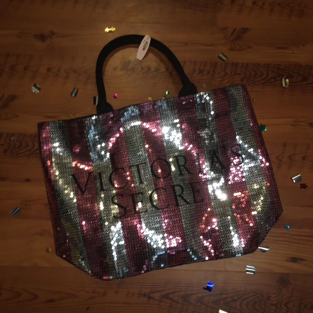 Victoria’s Secret Sequin Tote Bag ✨